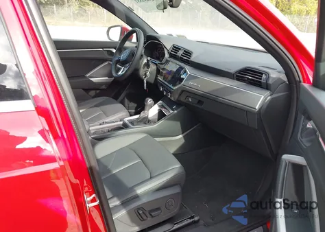 2025 Audi Q3 Premium 45 Tfsi S Line Quattro Tiptronic from USA, damaged, VIN WA1DECF38S1052652